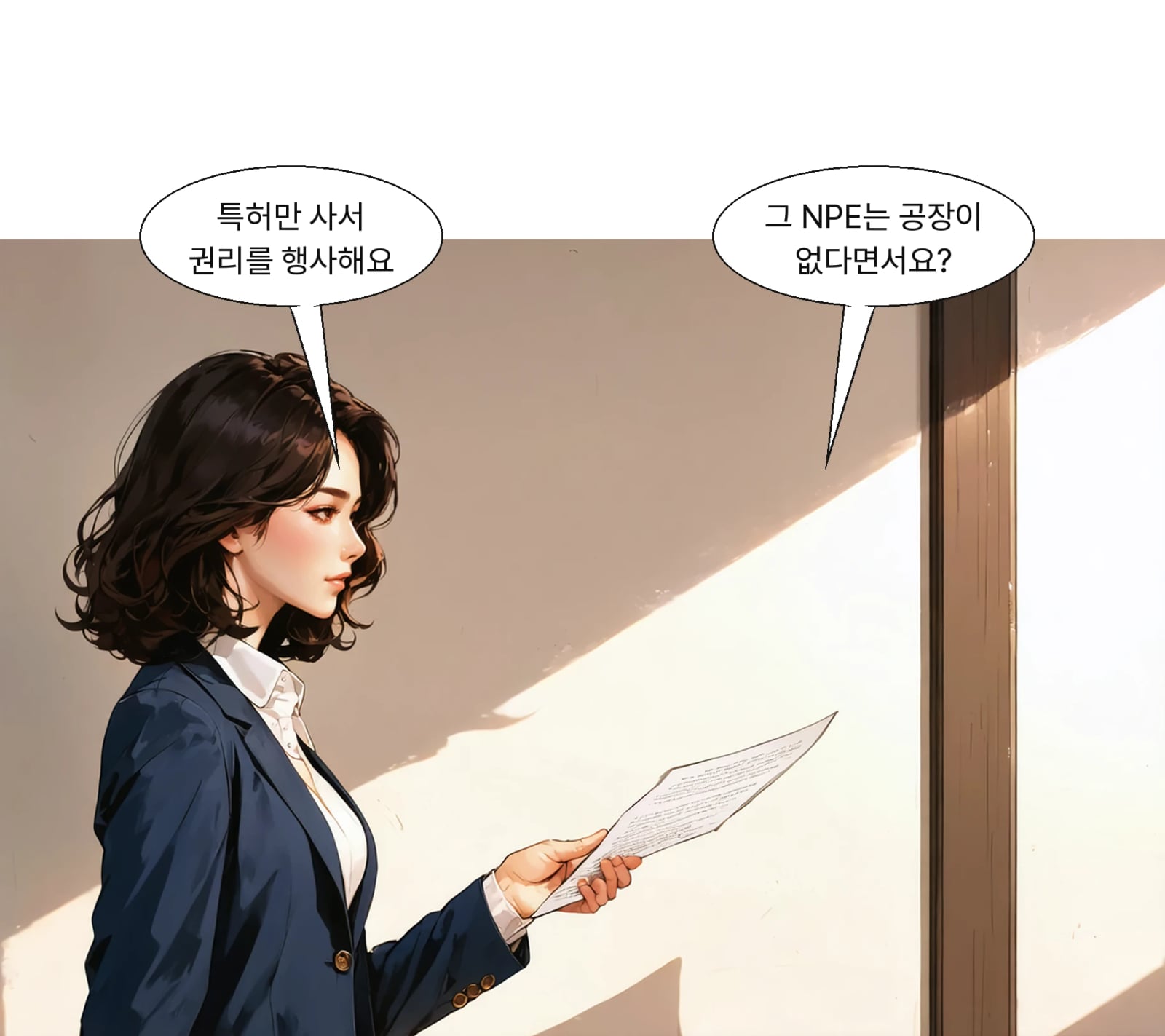NPE는 생산 없이 특허권으로 합의금·로열티를 받는다