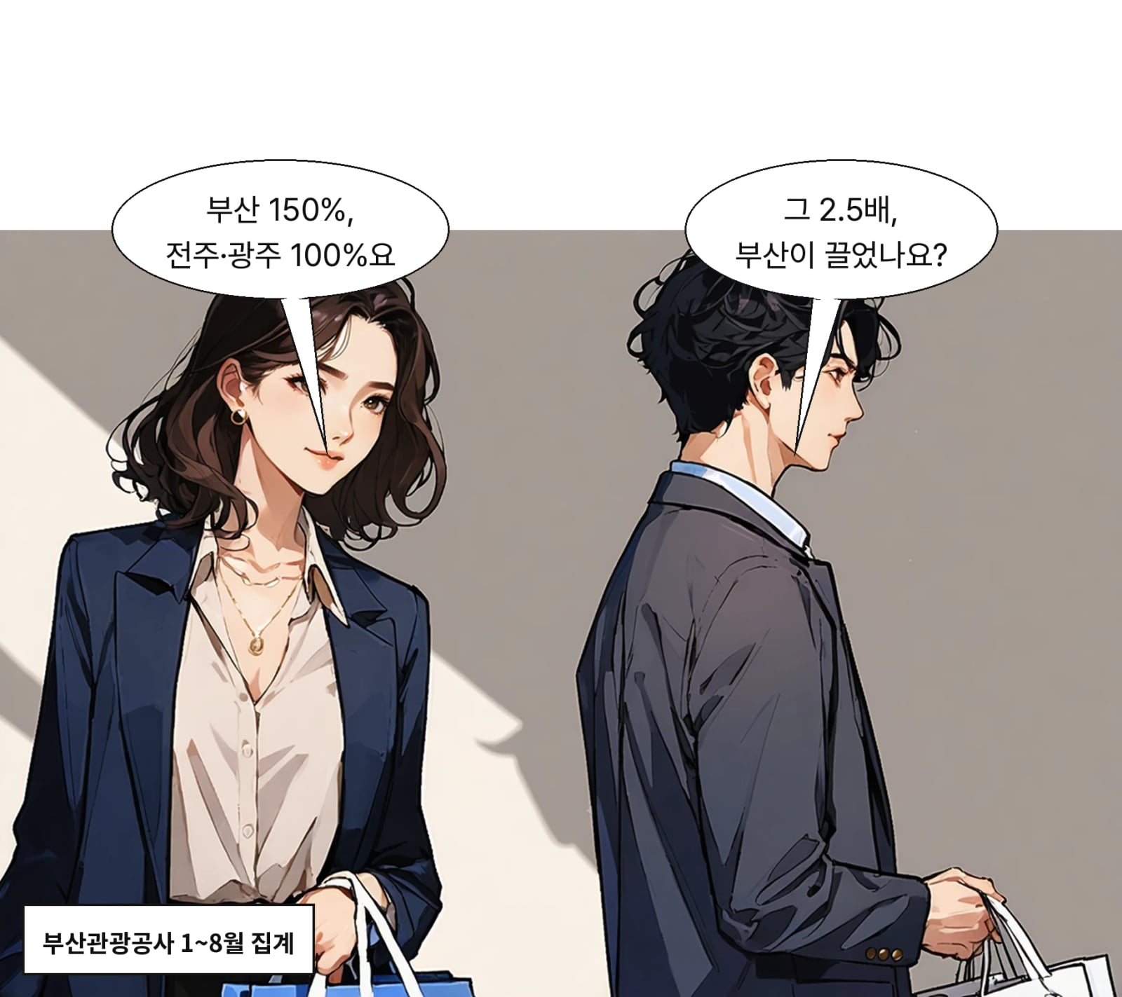 부산 방문 외국인은 1~8월 343만 명, 45.9% 늘었다