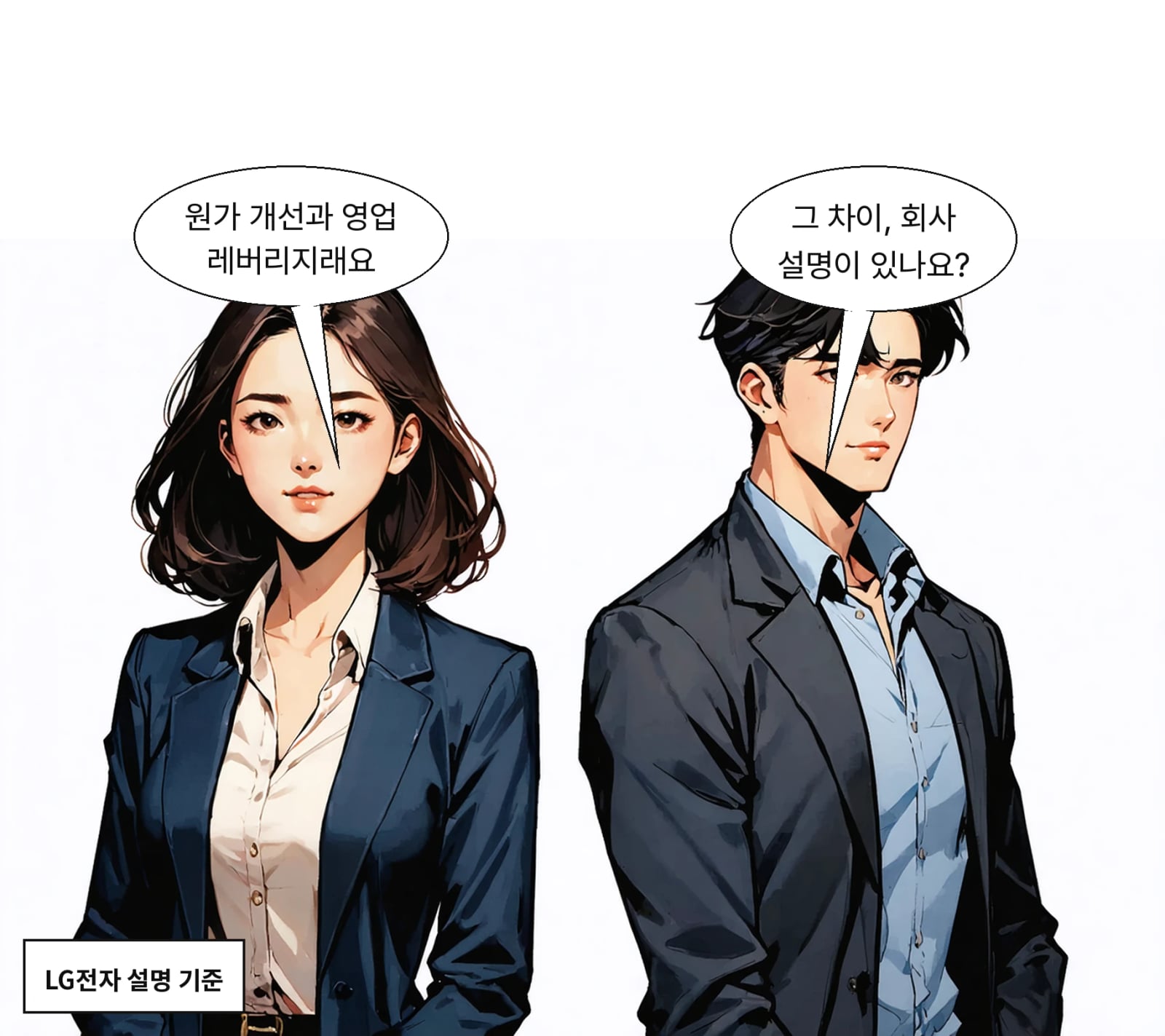 회사는 원가 개선과 영업 레버리지 효과를 이유로 들었다