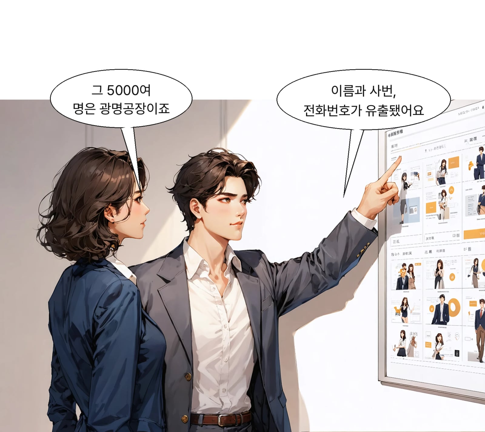유출 항목은 이름과 사번, 전화번호 3가지로 파악됐다