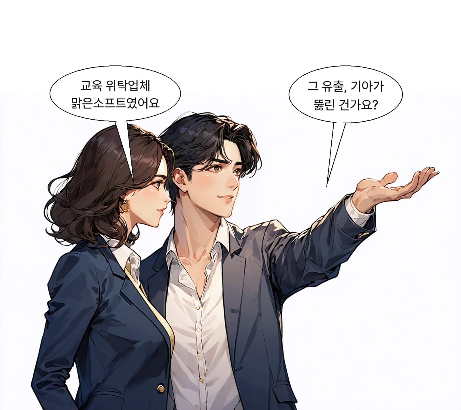 기아가 아닌 온라인 교육 위탁업체 서버가 공격받았다