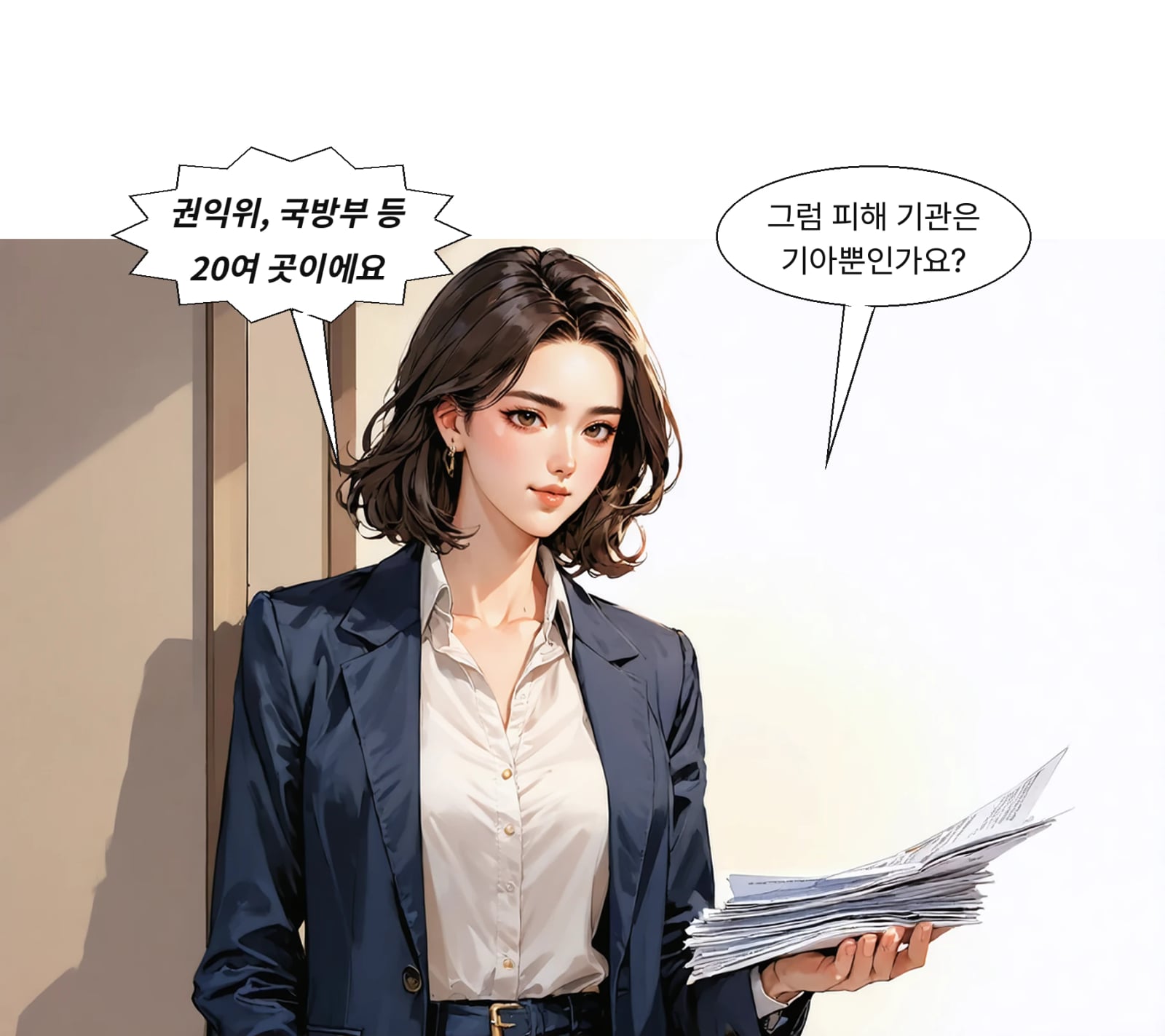 피해 기관은 국민권익위와 국방부 등 20여 개로 조사됐다