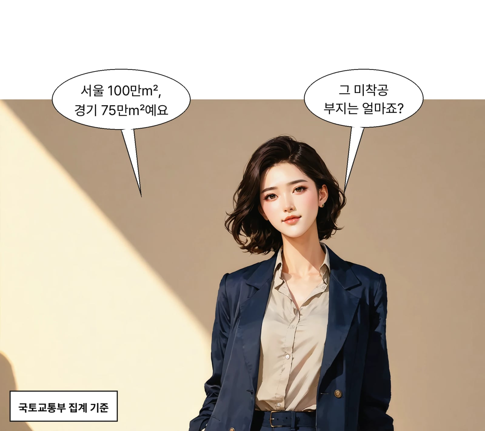 미착공 부지는 서울 약 100만㎡, 경기 규제지역 15곳에 75만㎡다