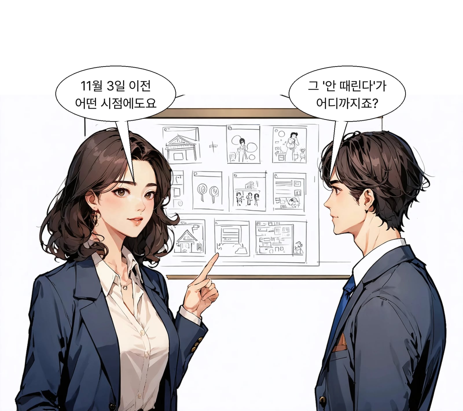 그는 선거일 전 어떤 시점에도 공격하지 않겠다고 선언했다