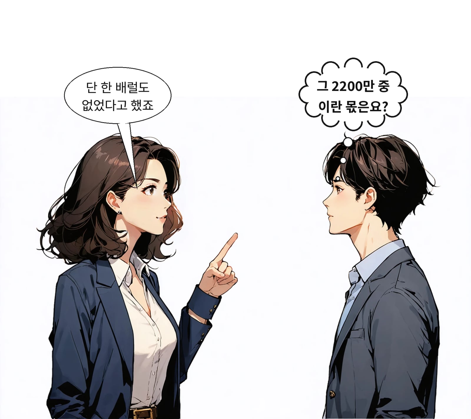 그는 이란을 오고 간 원유는 한 배럴도 없었다고 말했다
