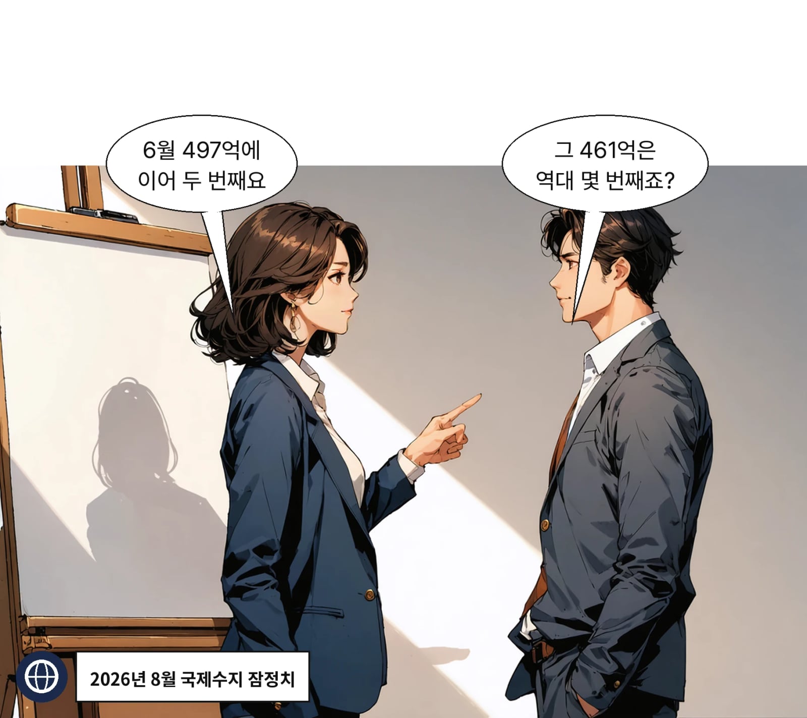 역대 최대 6월 497억 3000만 달러에 이은 두 번째 규모다
