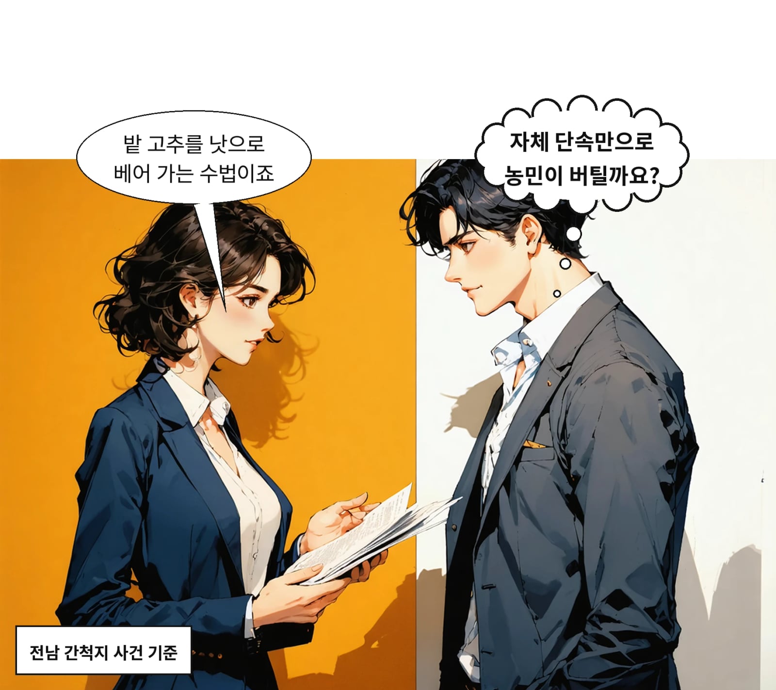 전남에서는 밭 고추를 낫으로 베어 간 피의자가 구속됐다