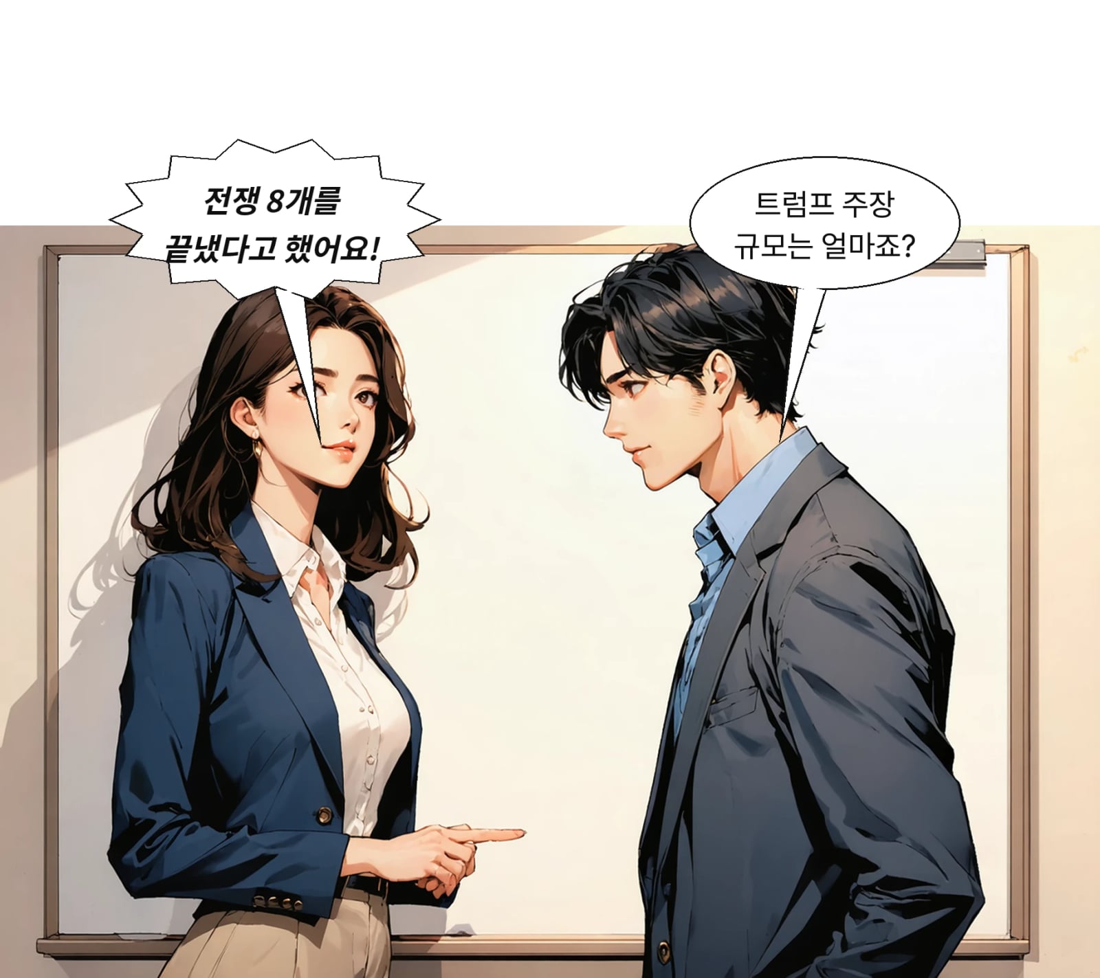 트럼프는 자신이 전쟁 8개를 끝냈다고 주장했다