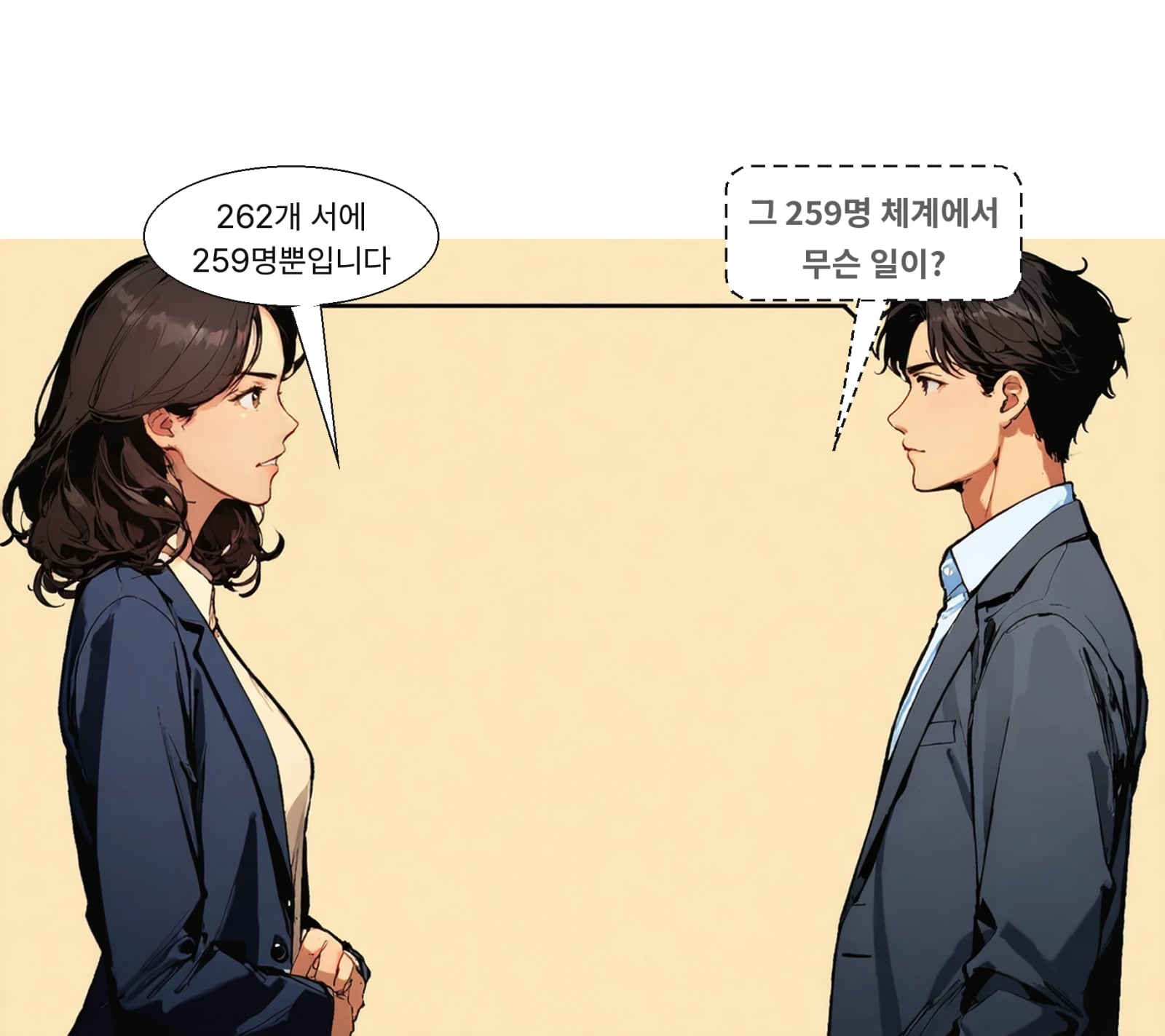 피해자전담경찰관은 262개 경찰서에 259명이 배치돼 있다