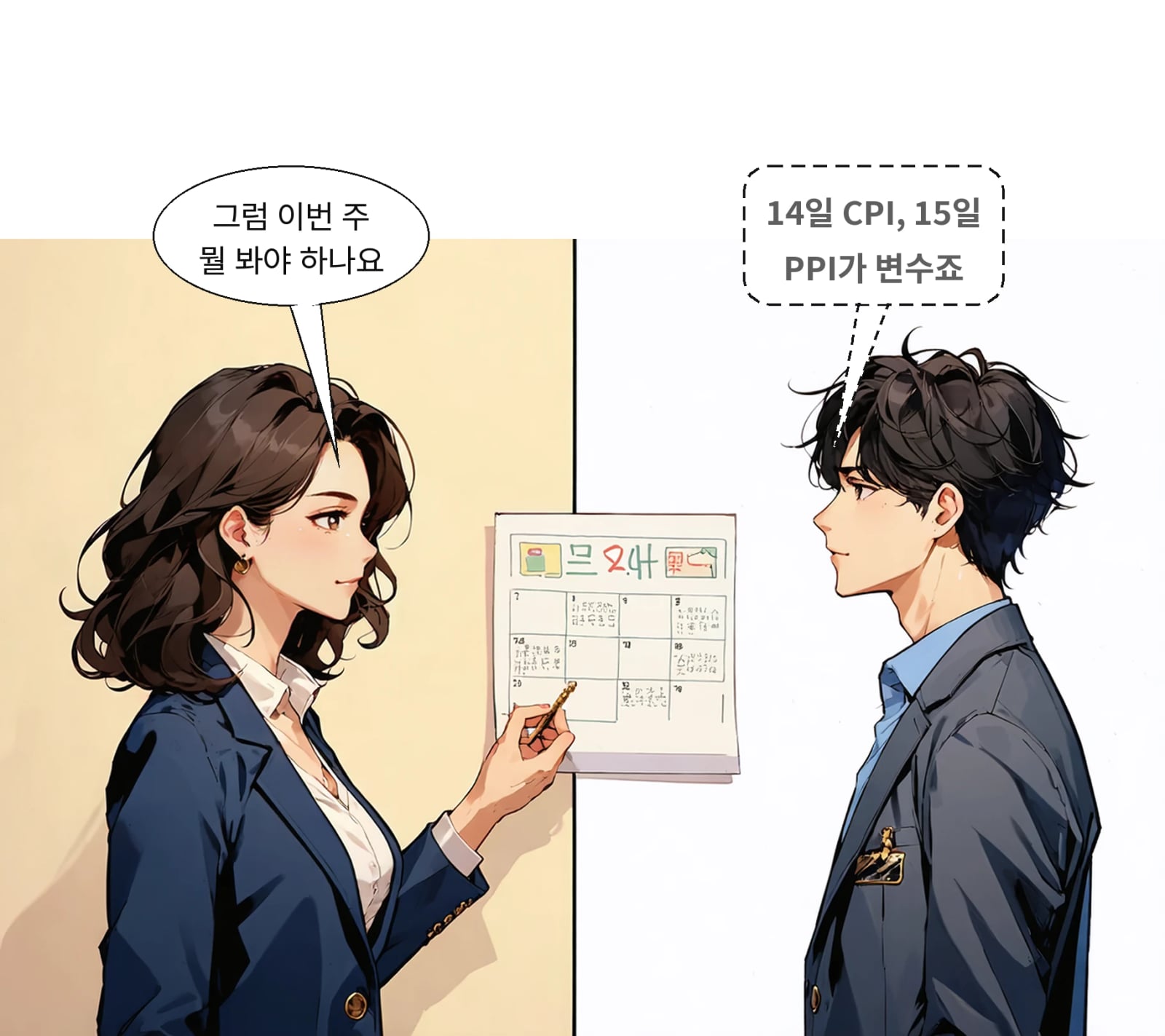 14일 미 CPI, 15일 PPI 발표가 이번 주 핵심 변수로 꼽힌다