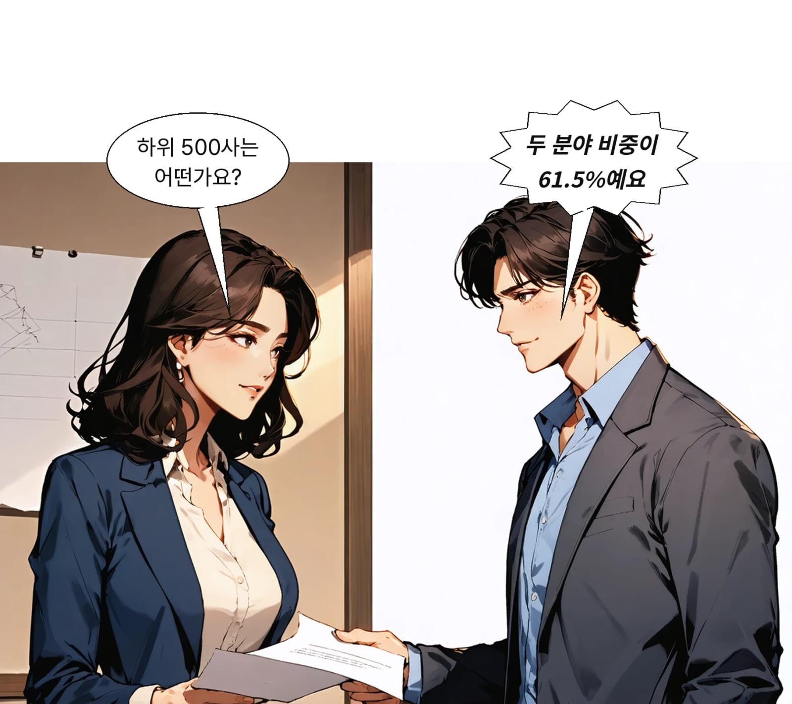 하위 500사는 에너지·제조모빌리티 비중이 61.5%에 달한다