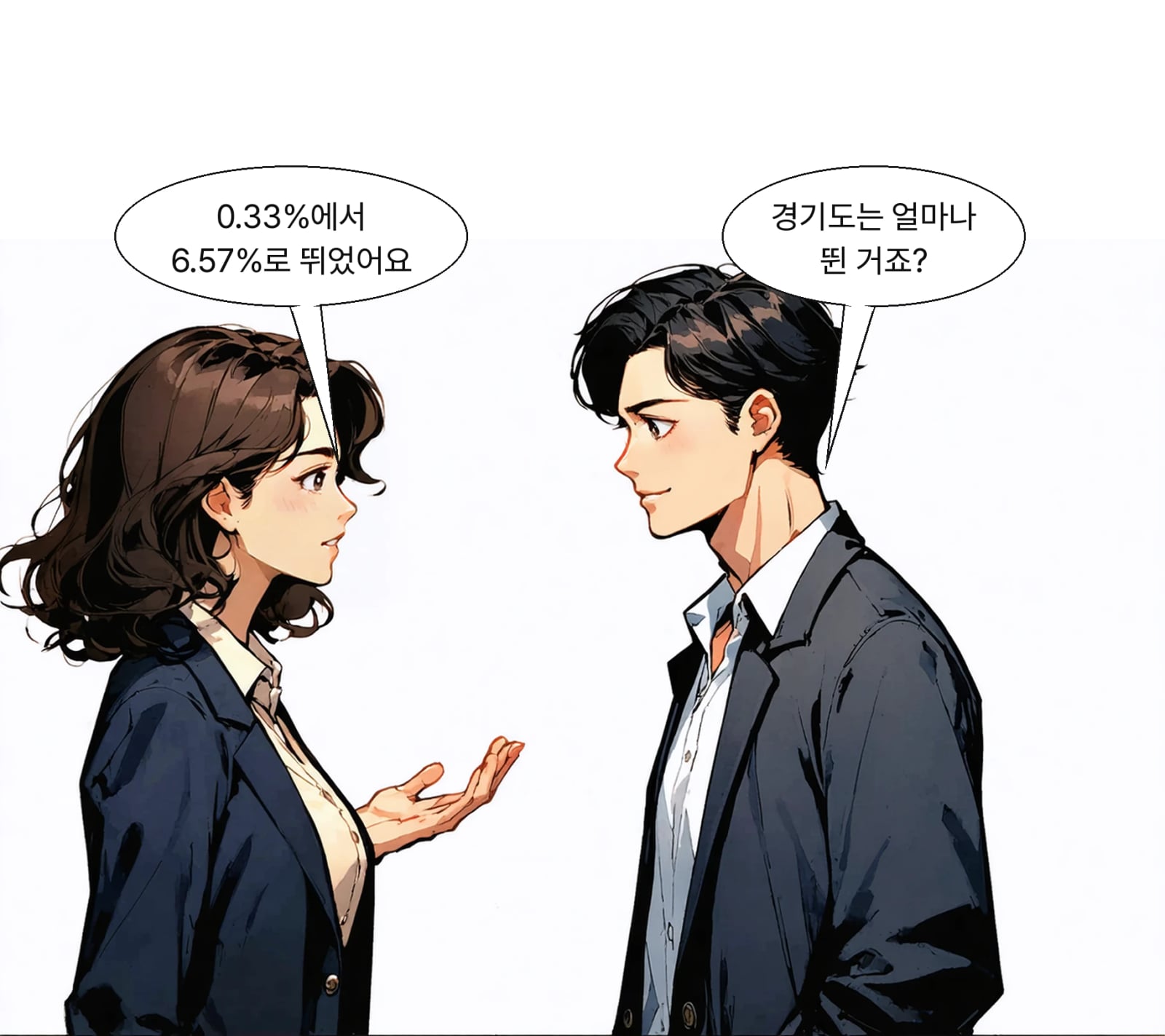 경기도 아파트값 상승률은 대책 전 0.33%에서 6.57%로 급등했다