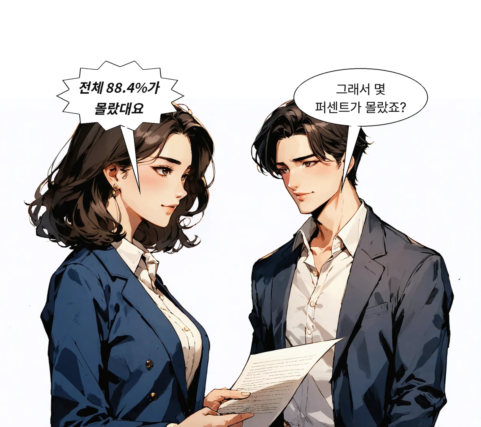 전체 응답자의 88.4%가 올해 도입 사실을 몰랐다