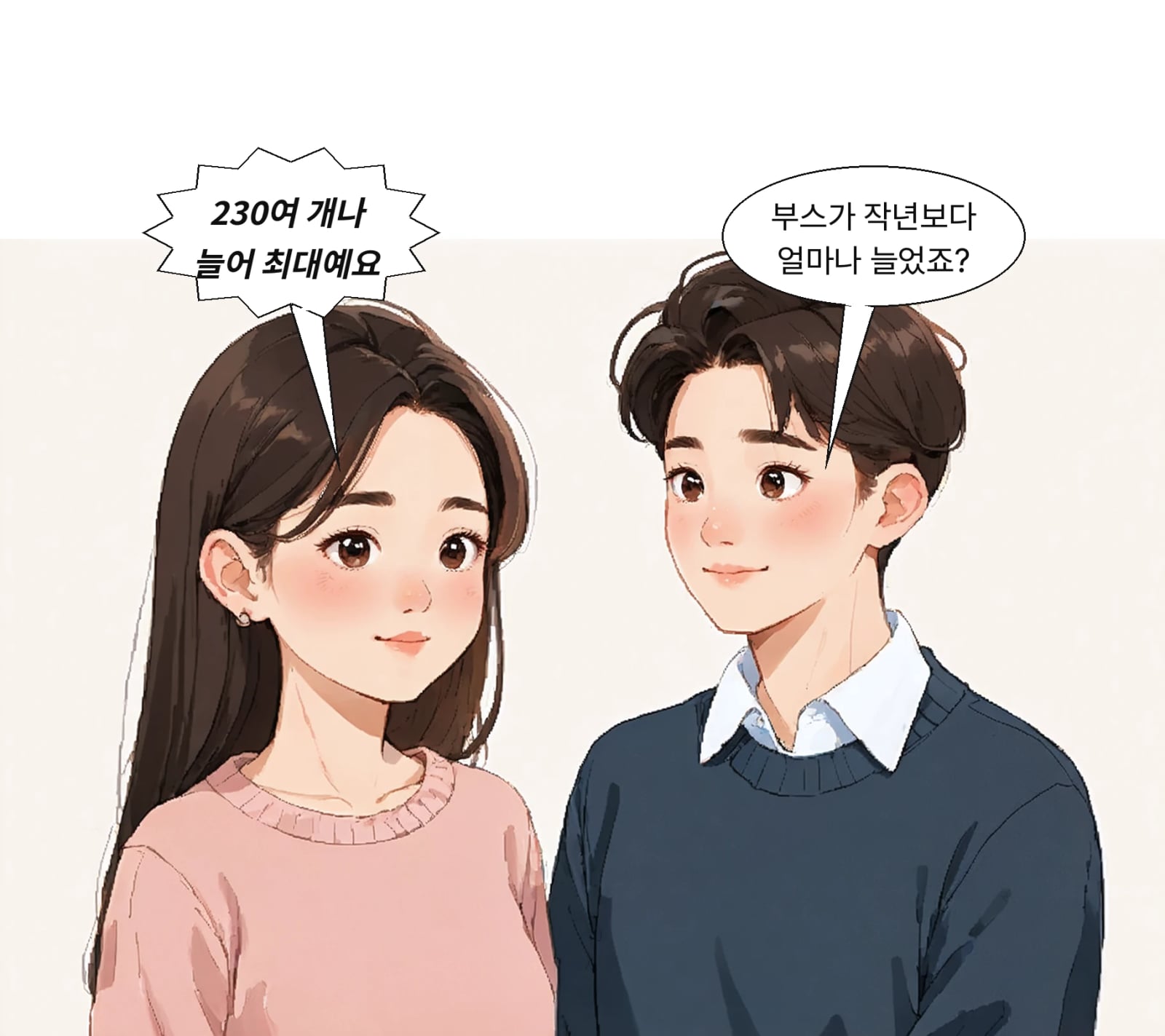 참가 기업은 70여 개, 부스는 230여 개 늘어 역대 최대다