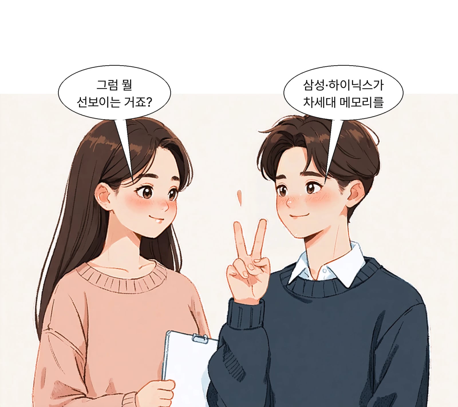 삼성전자와 SK하이닉스가 차세대 AI 메모리 기술을 공개한다