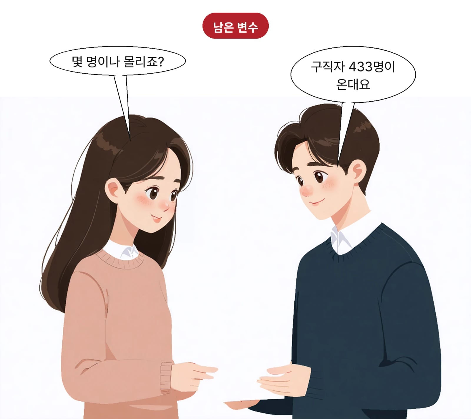 채용박람회에는 구직자 433명이 참여할 예정이다