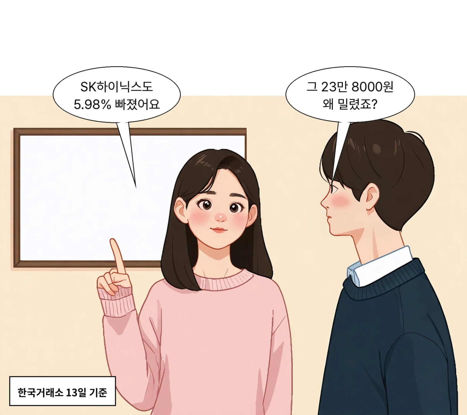 SK하이닉스는 5.98% 내린 150만 9000원까지 하락했다