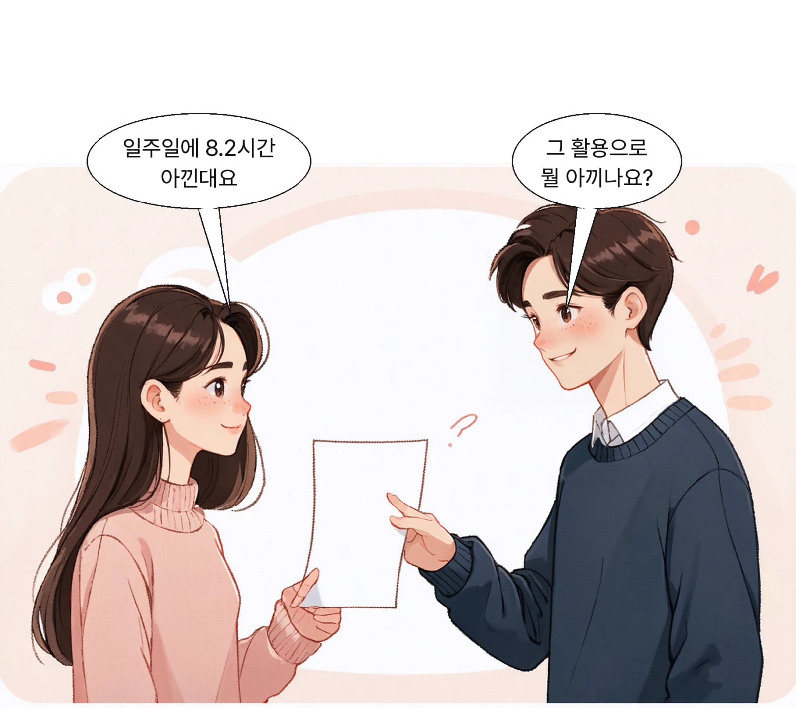 국내 AI 이용자는 주당 약 8.2시간을 절약한다고 답했다