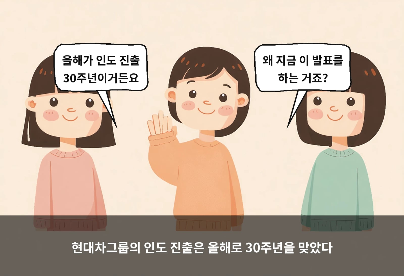 현대차그룹의 인도 진출은 올해로 30주년을 맞았다