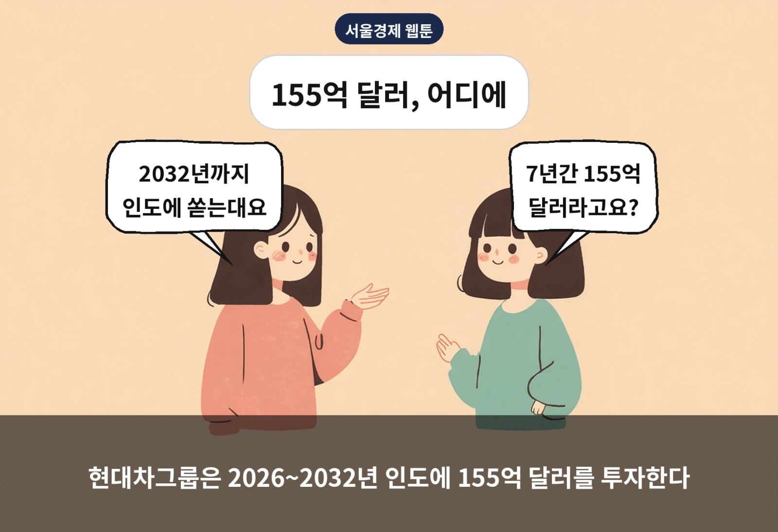 현대차그룹은 2026~2032년 인도에 155억 달러를 투자한다
