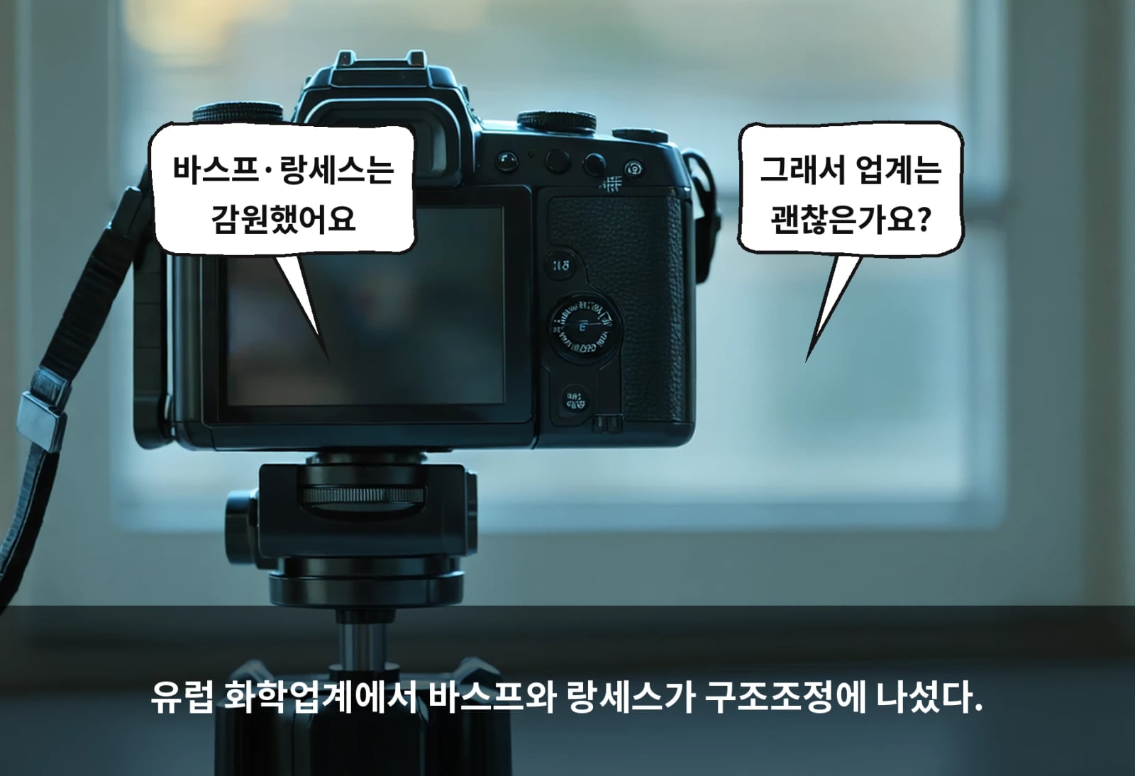 유럽 화학업계에서 바스프와 랑세스가 구조조정에 나섰다.