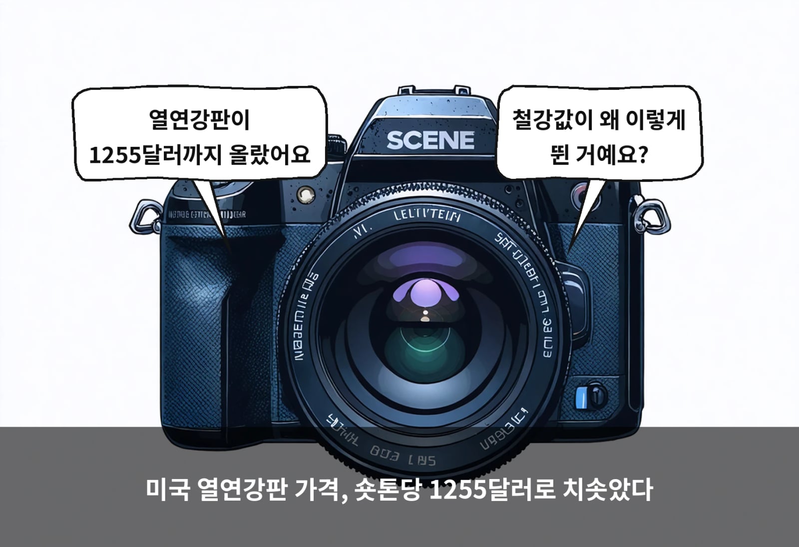 미국 열연강판 가격, 숏톤당 1255달러로 치솟았다
