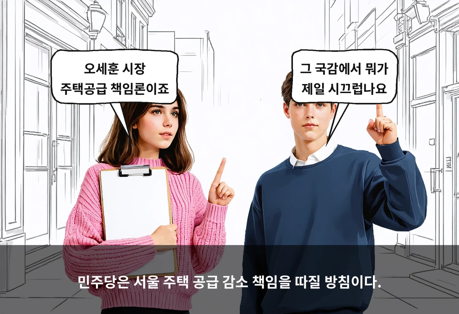 민주당은 서울 주택 공급 감소 책임을 따질 방침이다.