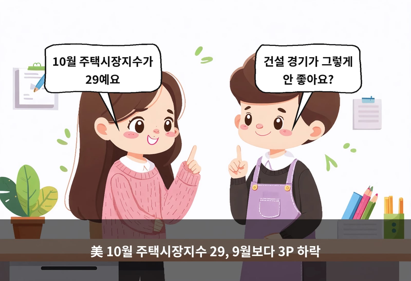 美 10월 주택시장지수 29, 9월보다 3P 하락