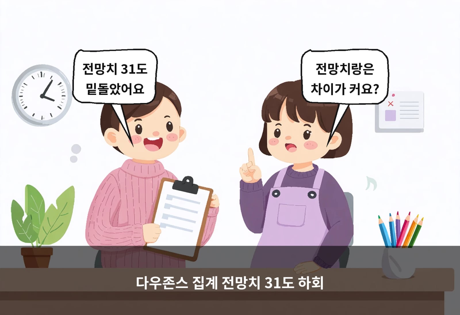 다우존스 집계 전망치 31도 하회
