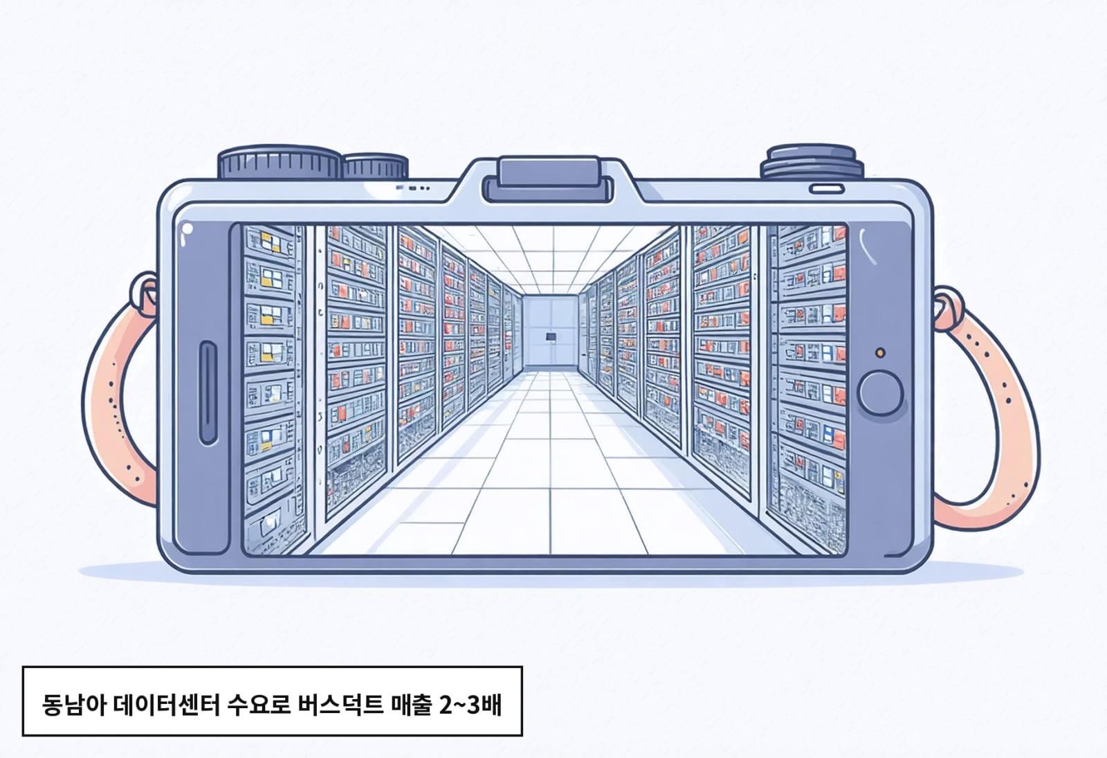 동남아 데이터센터 수요로 버스덕트 매출 2~3배
