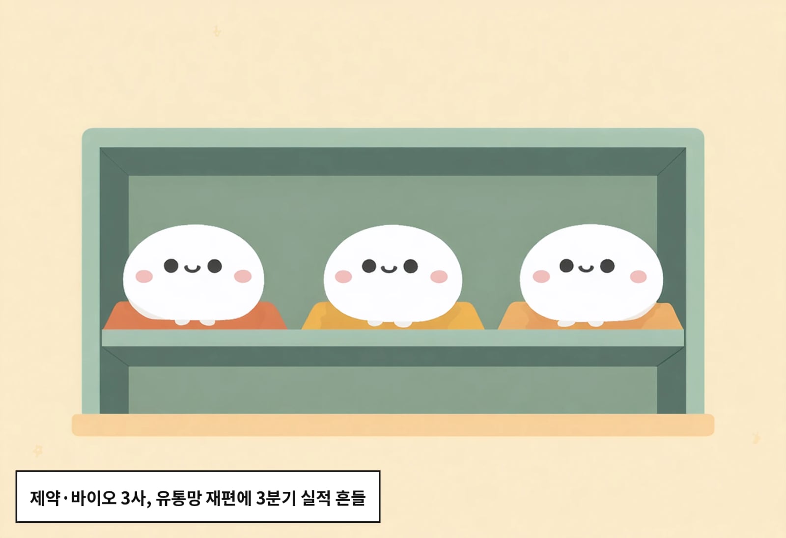 제약·바이오 3사, 유통망 재편에 3분기 실적 흔들