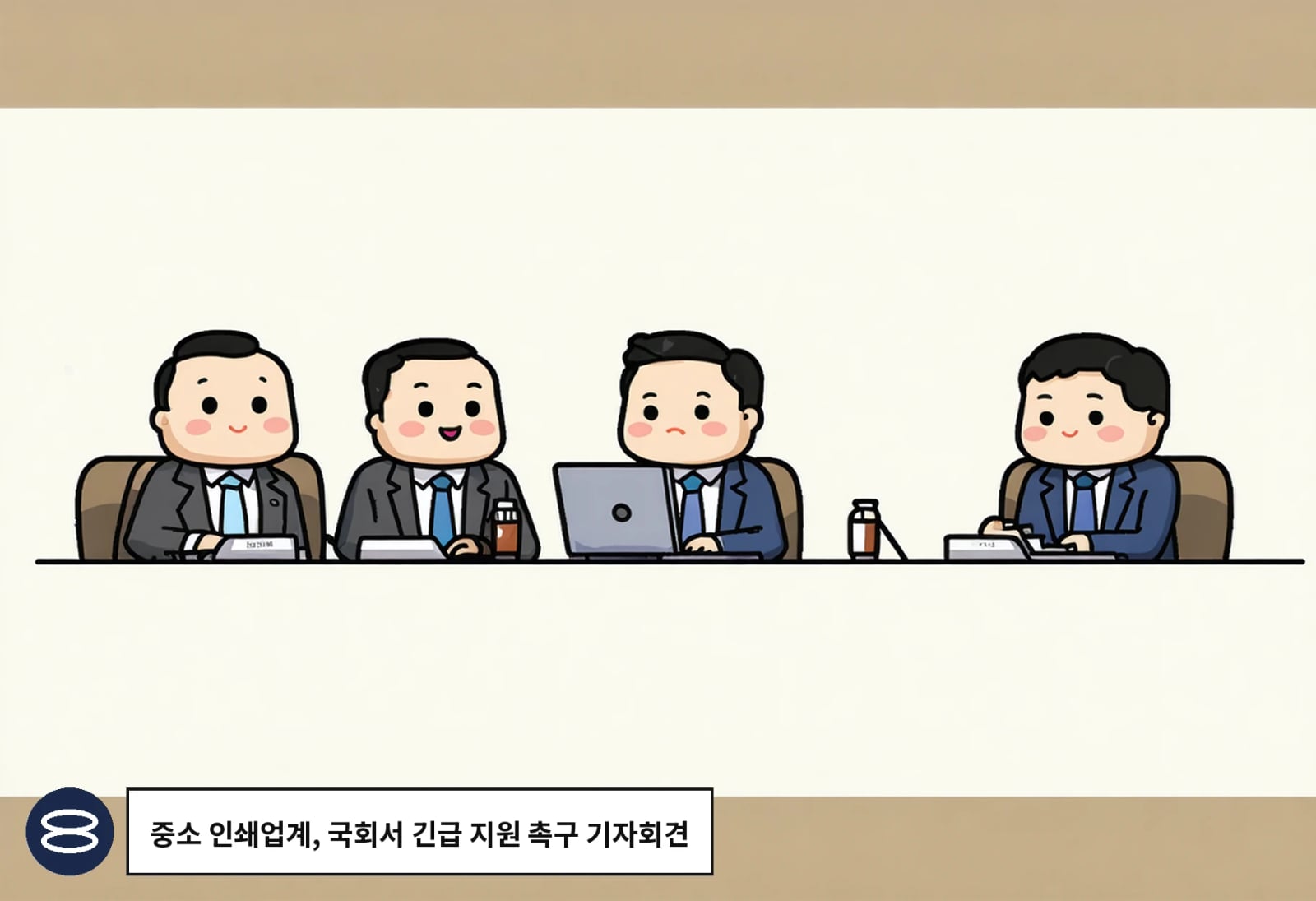 중소 인쇄업계, 국회서 긴급 지원 촉구 기자회견