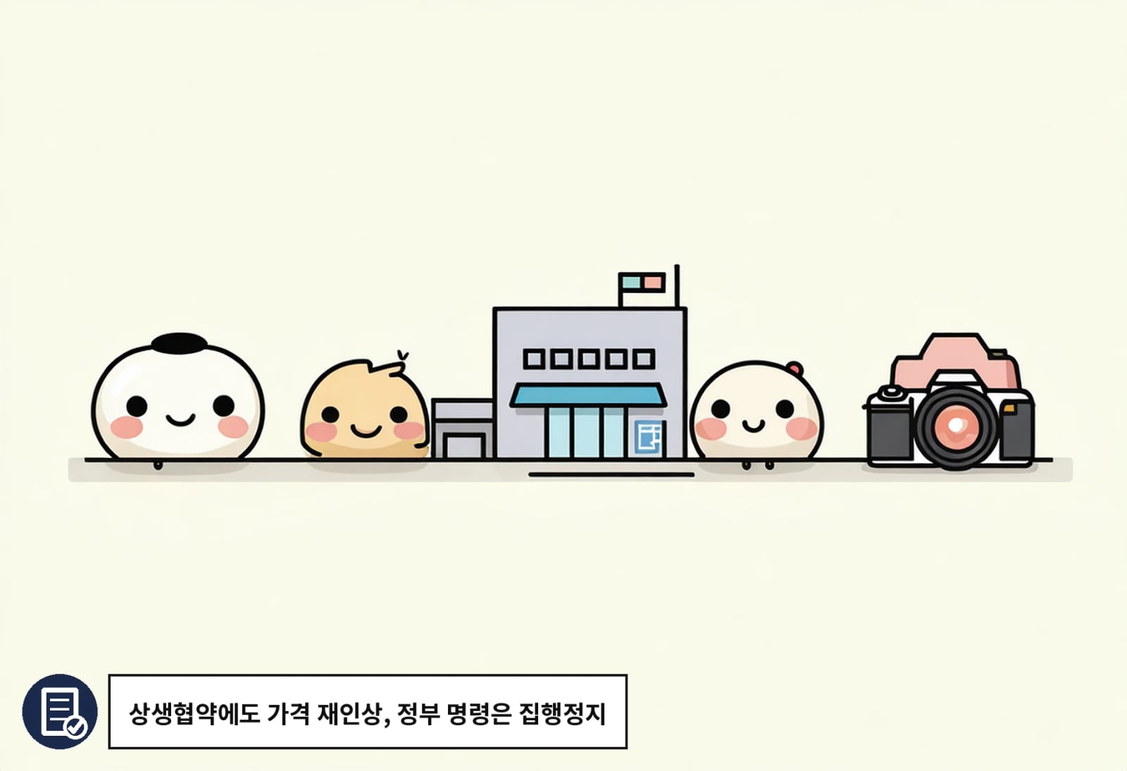 상생협약에도 가격 재인상, 정부 명령은 집행정지