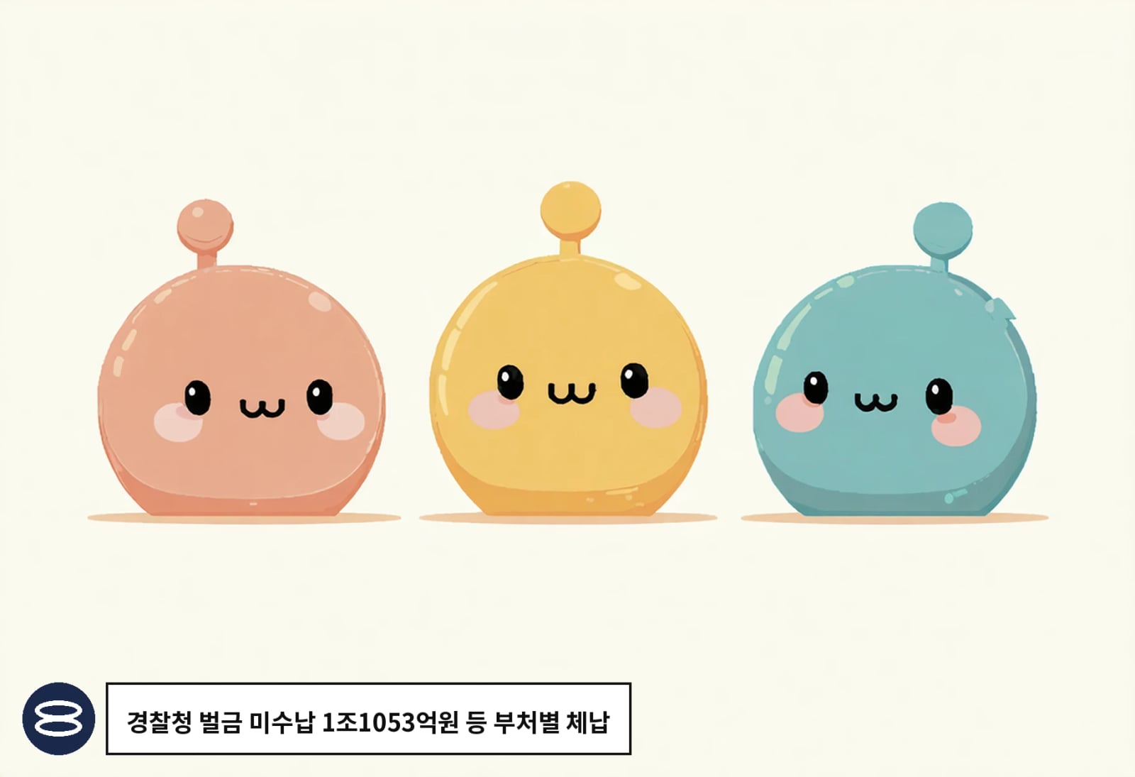 경찰청 벌금 미수납 1조1053억원 등 부처별 체납