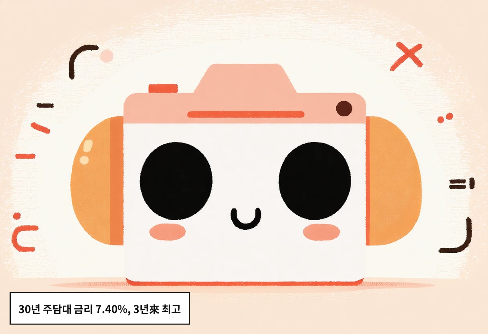 30년 주담대 금리 7.40%, 3년來 최고