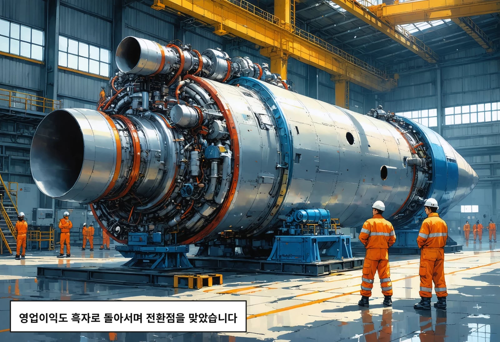 영업이익도 흑자로 돌아서며 전환점을 맞았습니다