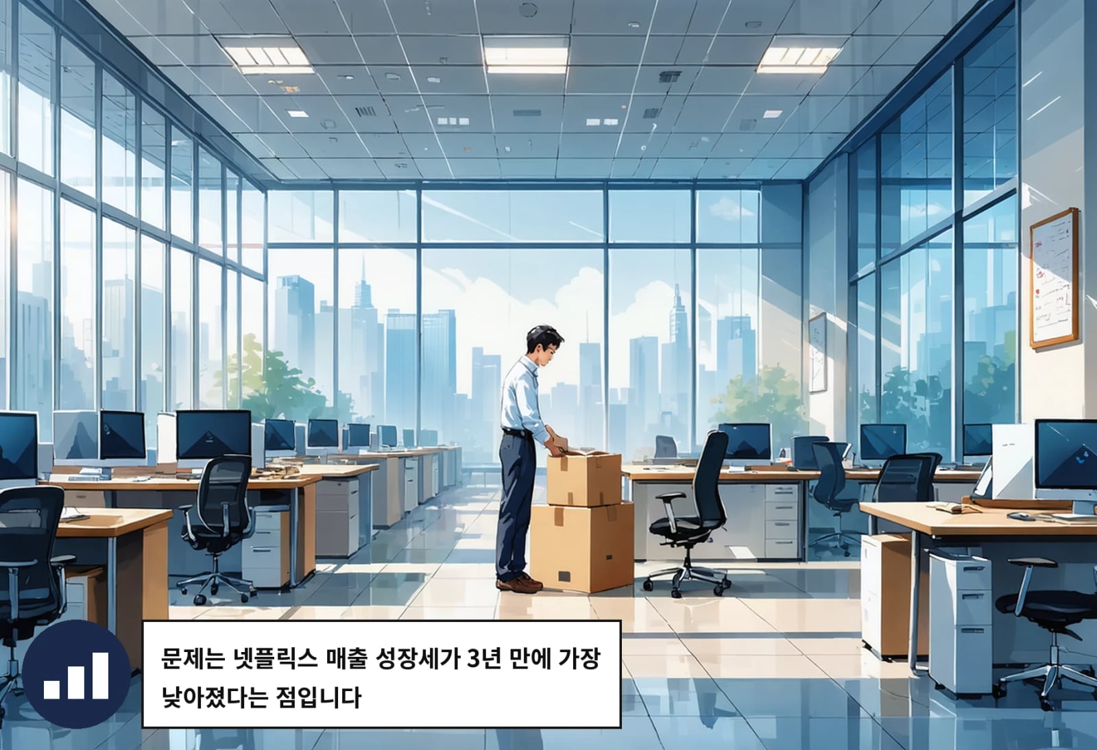 문제는 넷플릭스 매출 성장세가 3년 만에 가장 낮아졌다는 점입니다