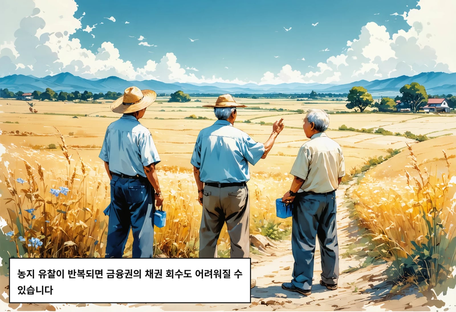 농지 유찰이 반복되면 금융권의 채권 회수도 어려워질 수 있습니다