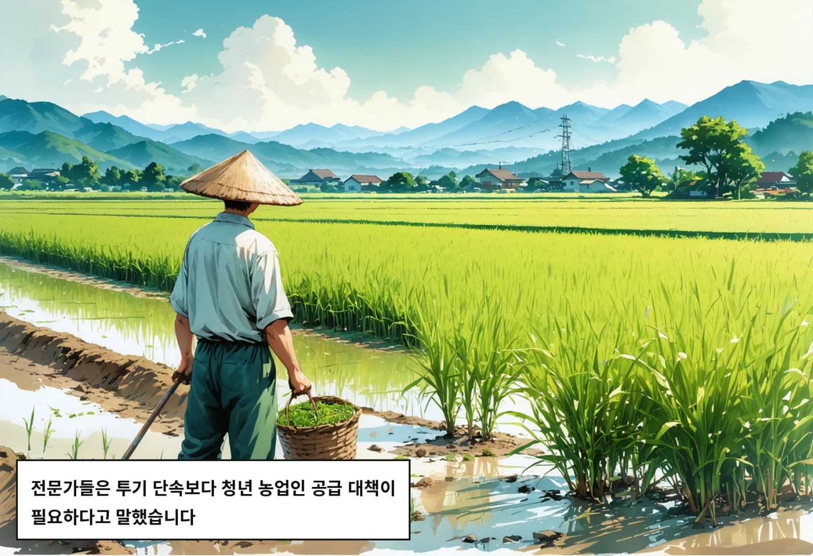 전문가들은 투기 단속보다 청년 농업인 공급 대책이 필요하다고 말했습니다