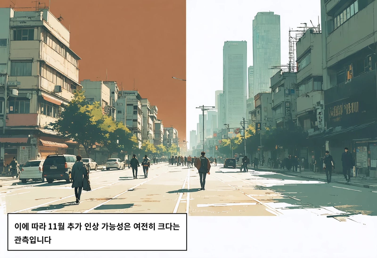 이에 따라 11월 추가 인상 가능성은 여전히 크다는 관측입니다