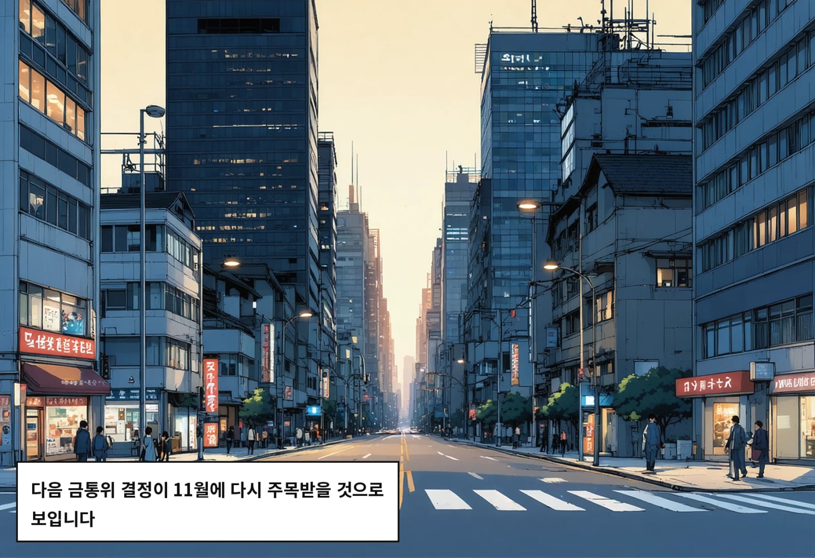 다음 금통위 결정이 11월에 다시 주목받을 것으로 보입니다