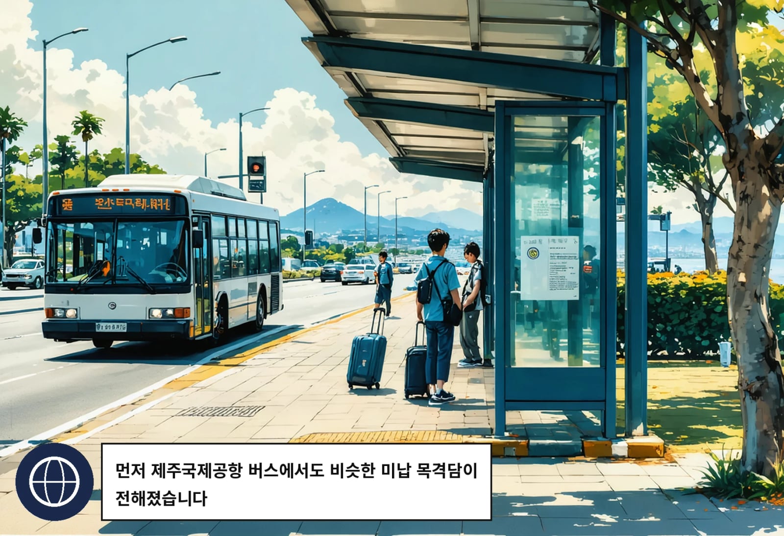 먼저 제주국제공항 버스에서도 비슷한 미납 목격담이 전해졌습니다