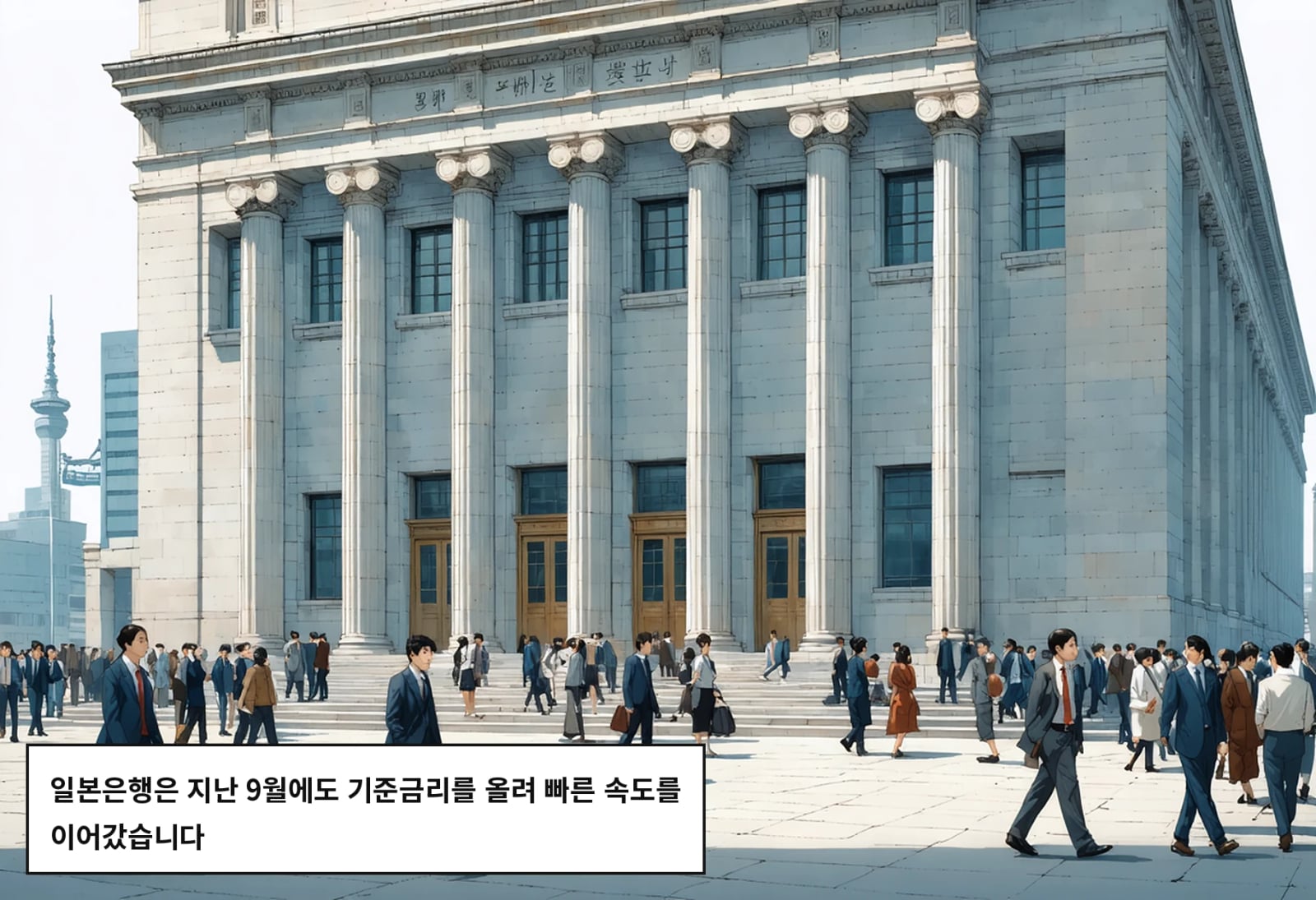 일본은행은 지난 9월에도 기준금리를 올려 빠른 속도를 이어갔습니다