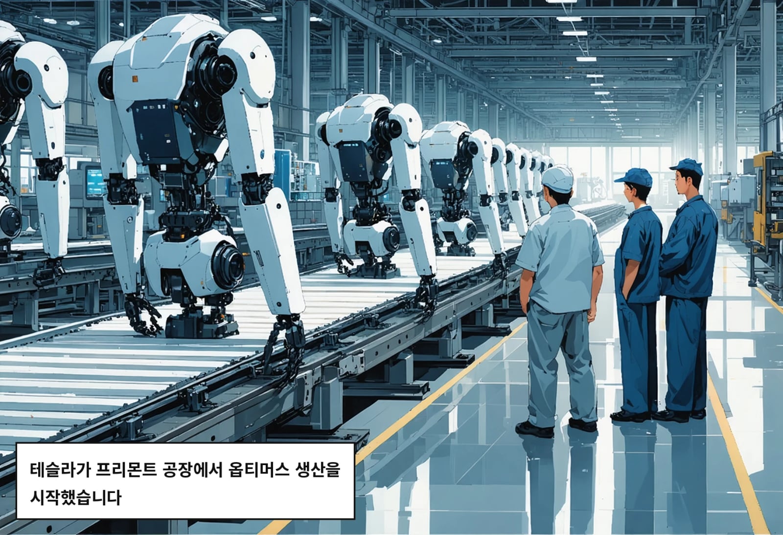 테슬라가 프리몬트 공장에서 옵티머스 생산을 시작했습니다