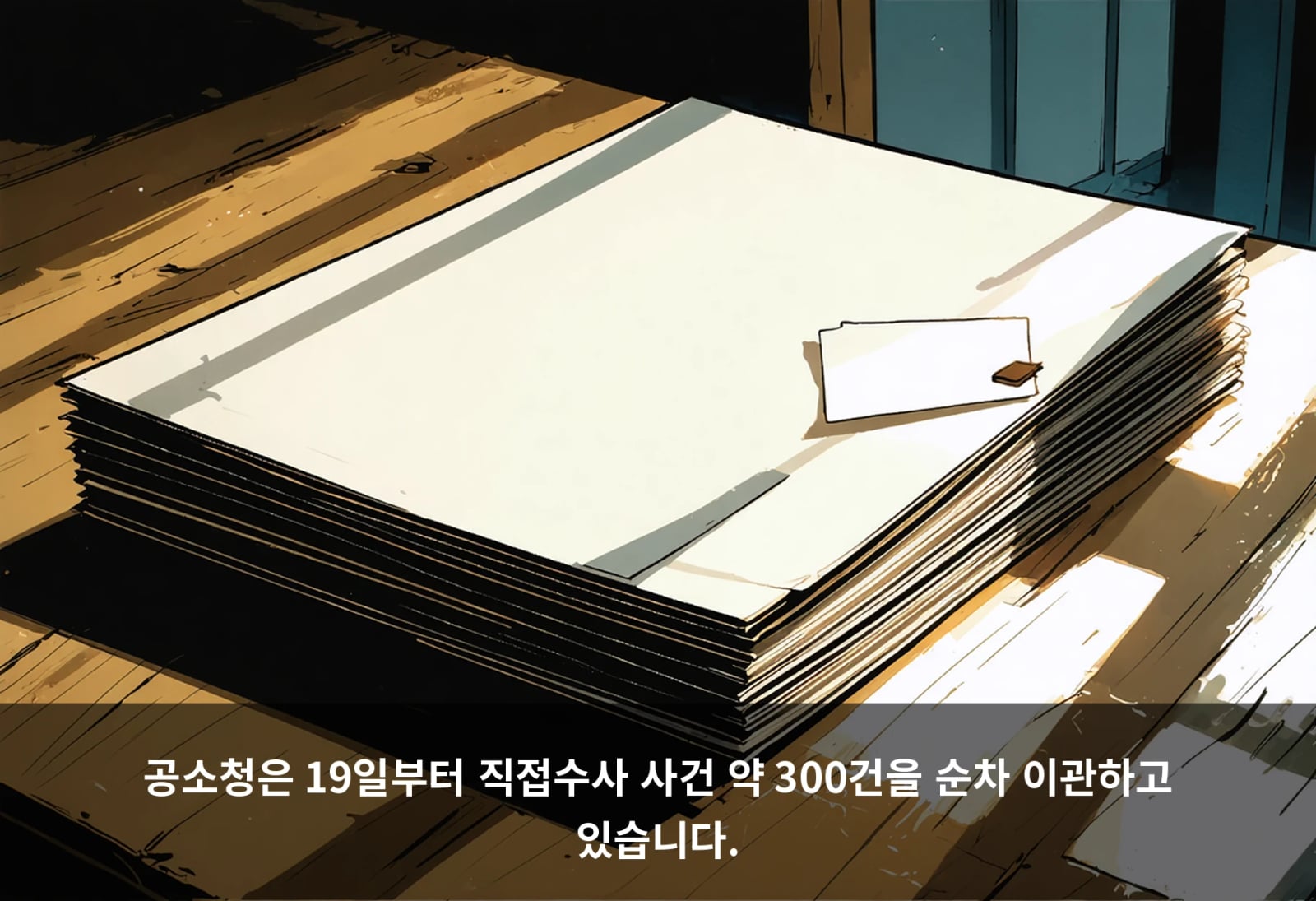 공소청은 19일부터 직접수사 사건 약 300건을 순차 이관하고 있습니다.