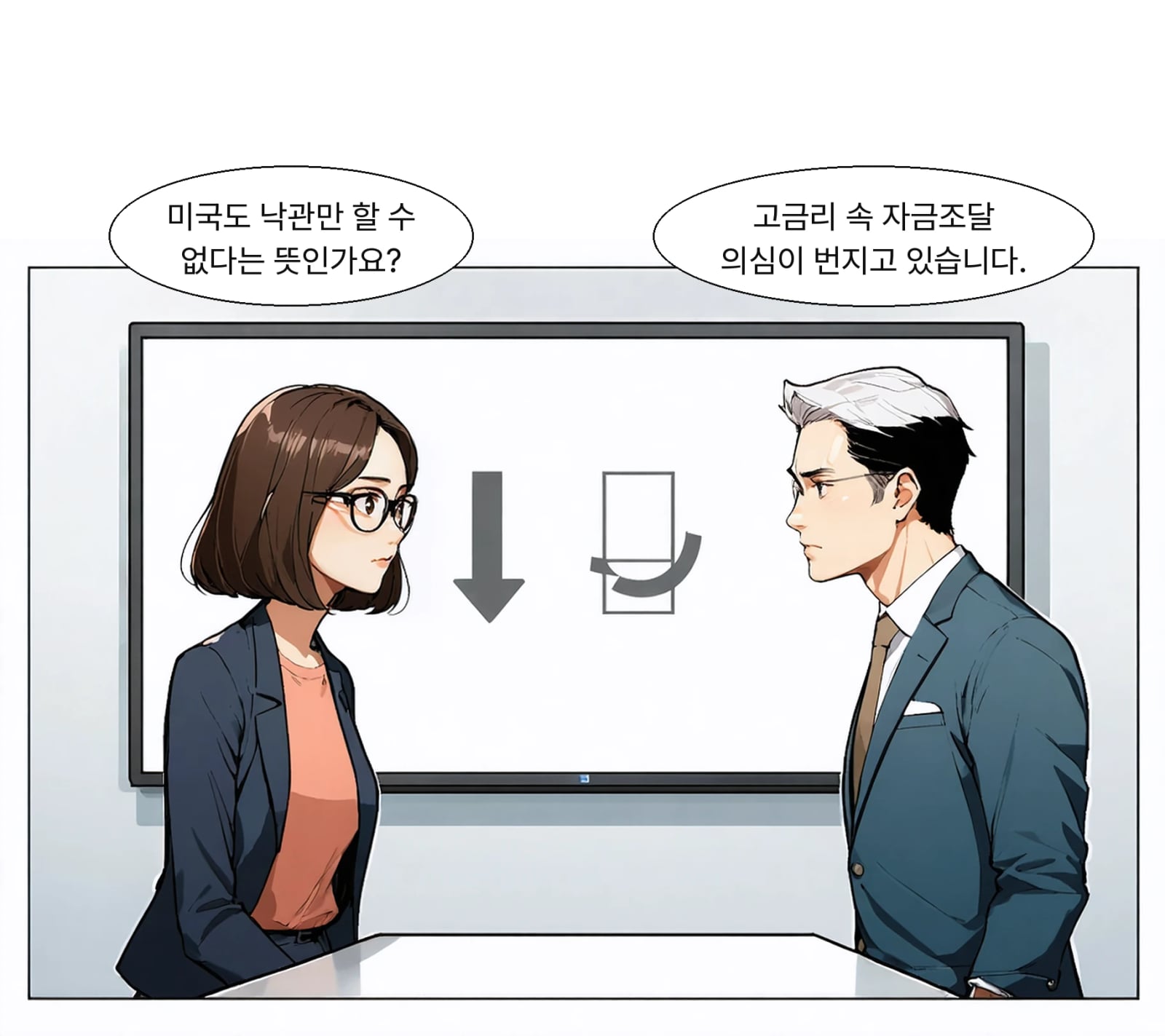 나스닥은 AI투자 부담, 다우는 유가 급등으로 함께 하락했습니다.