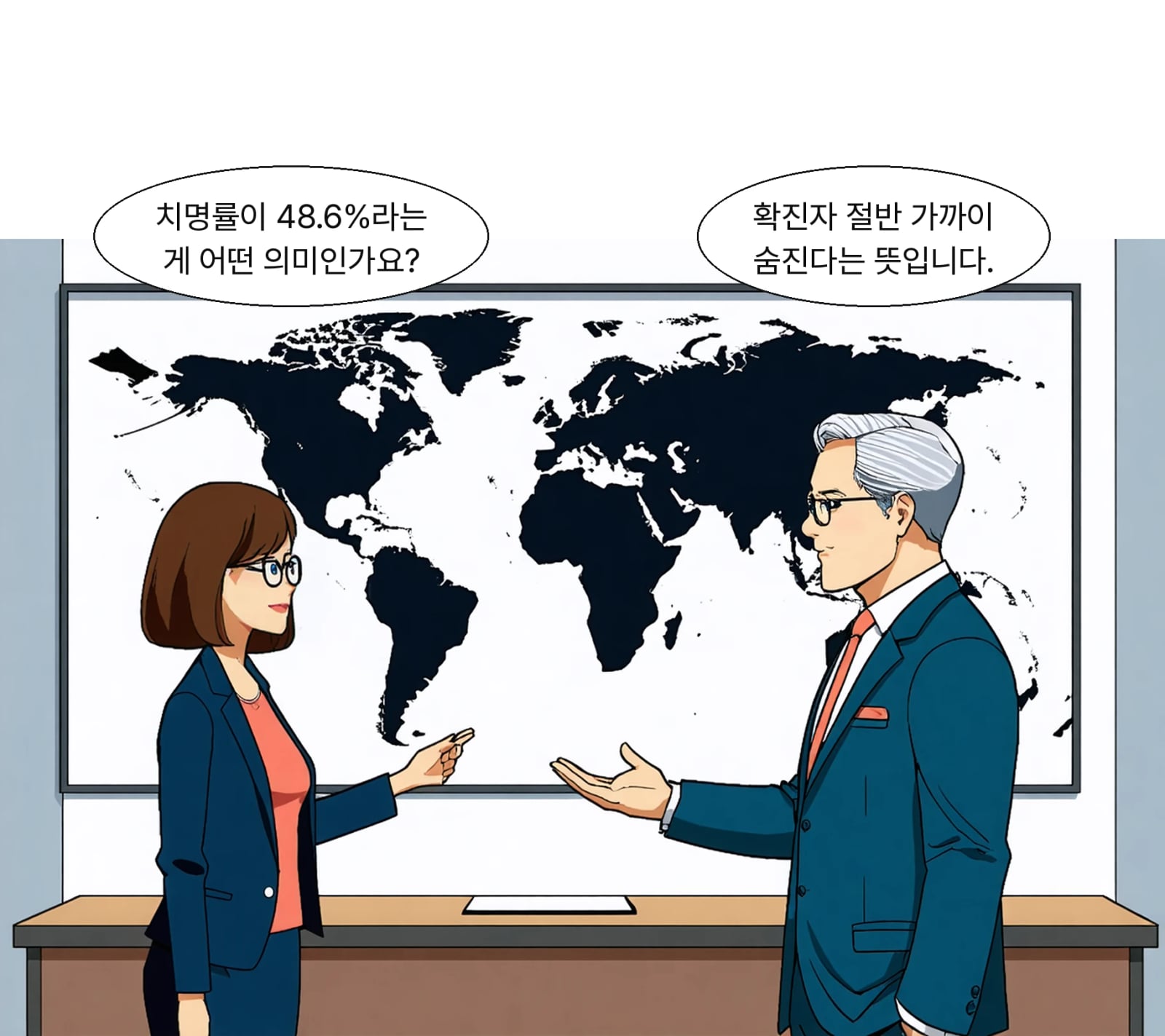 콩고 에볼라 유행 확진자 9876명, 치명률 48.6%에 이릅니다.