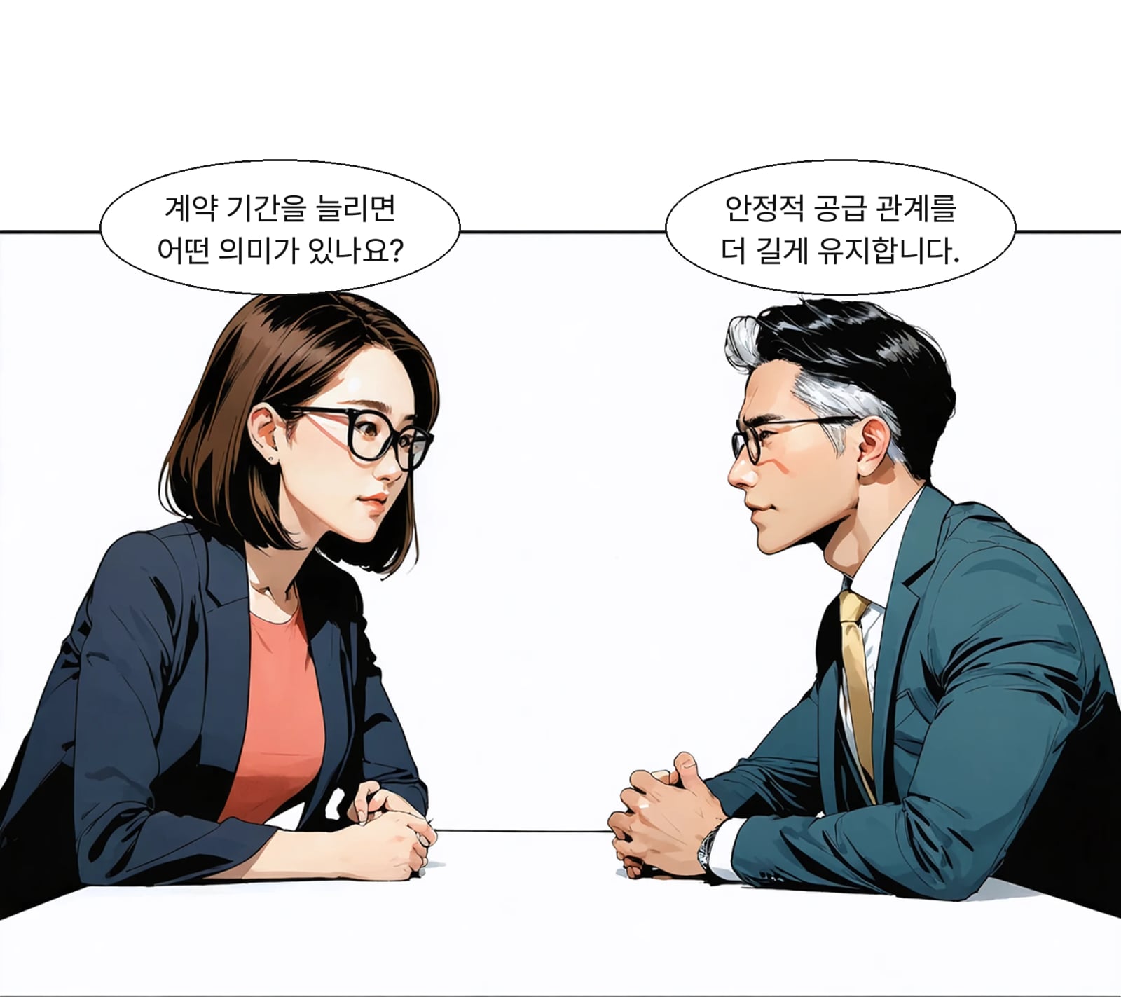 클라우드 사업자 14곳과 계약했고 기간 연장도 미리 논의 중입니다.