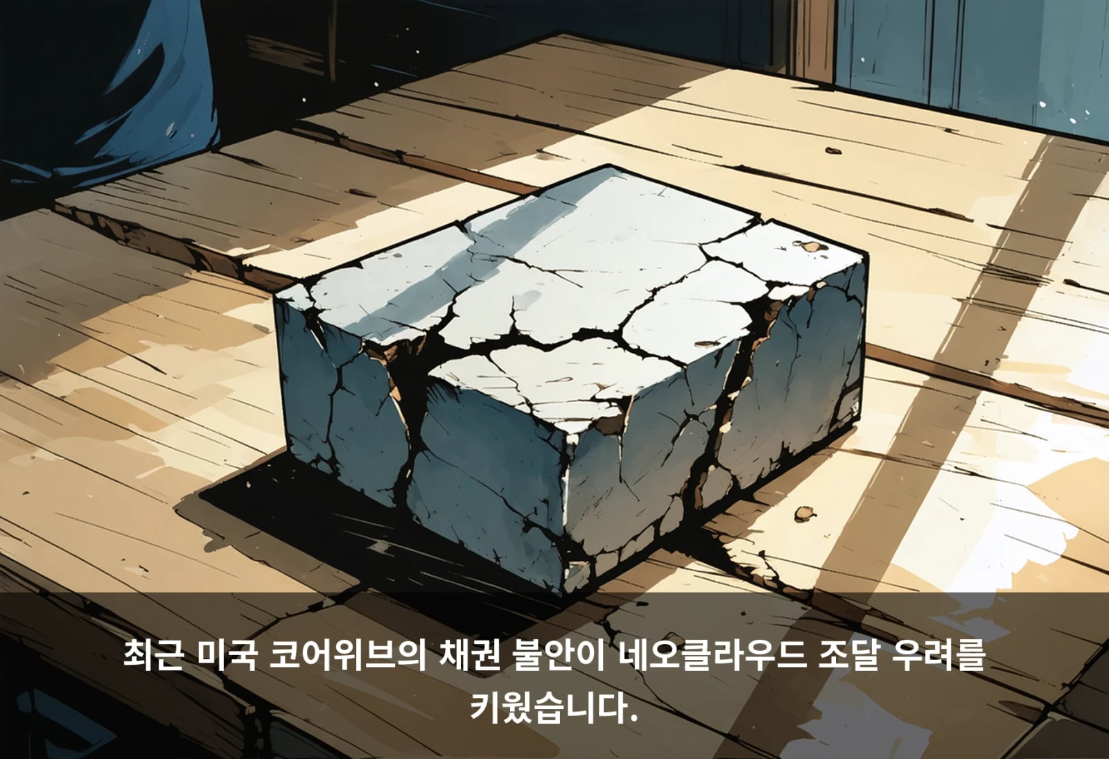 최근 미국 코어위브의 채권 불안이 네오클라우드 조달 우려를 키웠습니다.