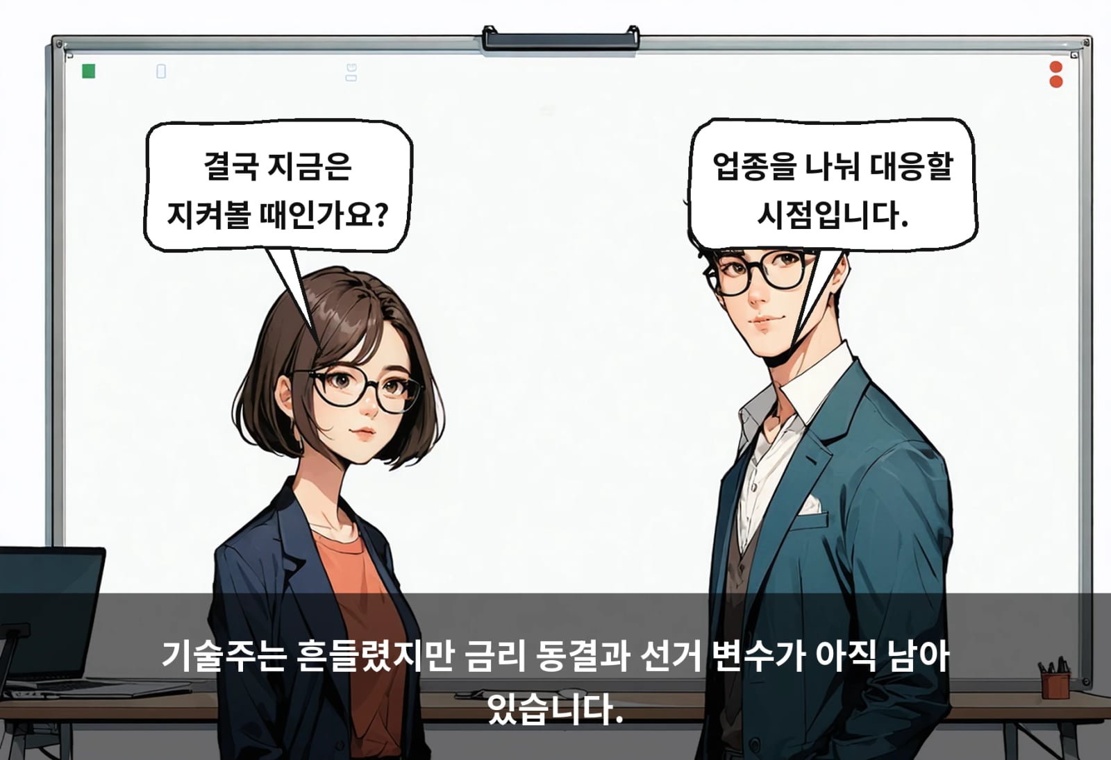 기술주는 흔들렸지만 금리 동결과 선거 변수가 아직 남아 있습니다.